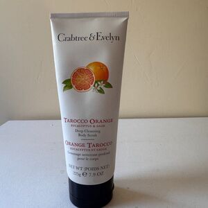 Crabtree & Evelyn Body Scrub Tarocco Orange Eucalyptus Sage 7.9oz Full Size